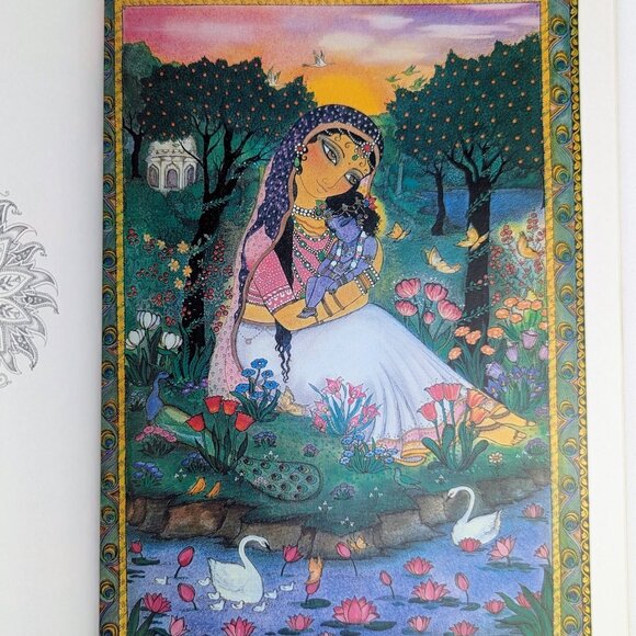 Illuminations from the Bhagavad-Gita vintage illustrated spiritual art book - Picture 5 of 14